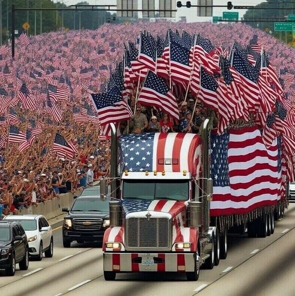 Trump Flag Truck.JPG